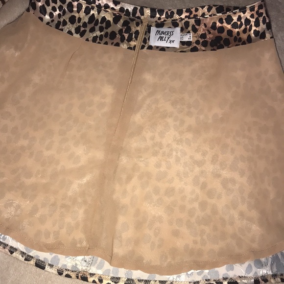Princess Polly xx 😘 size 8 leopard 🐆 print with floral print skirt 💕 - Picture 6 of 9